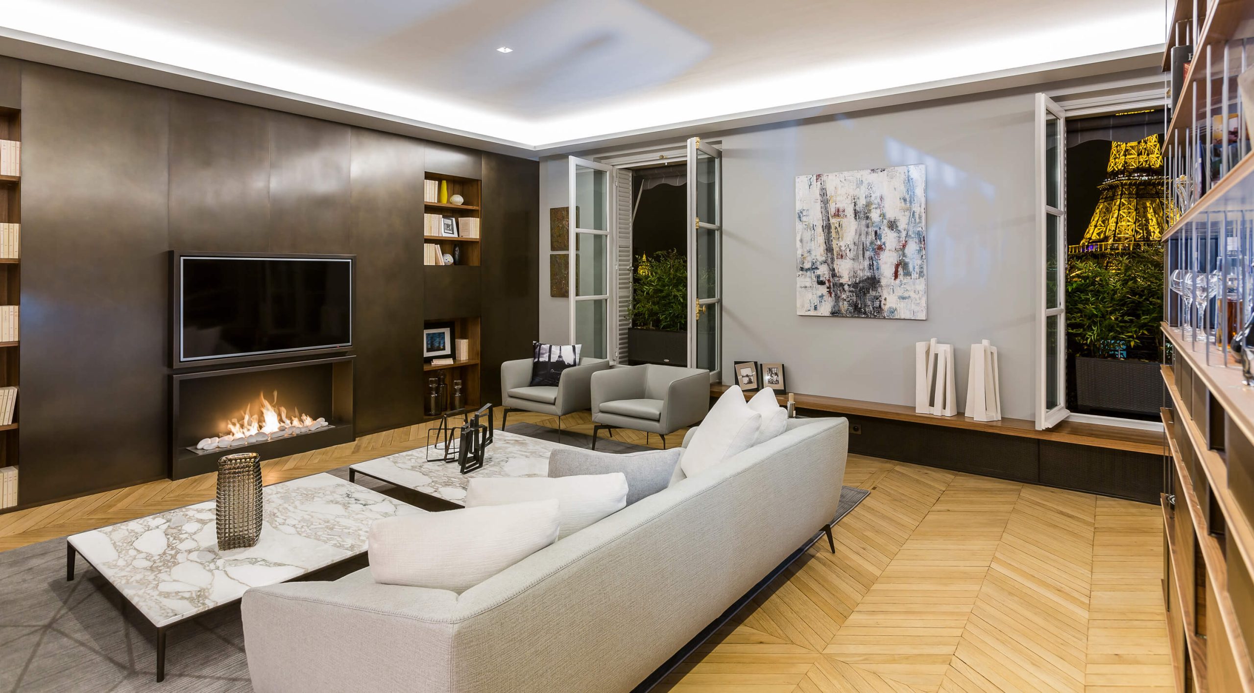 Résidence privée à Paris<br>(France)